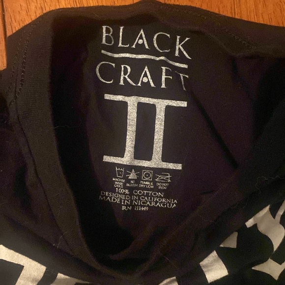 Blackcraft cult fvk racism tee size s/m. - Picture 2 of 2